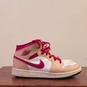 Nike Air Jordan 1 Mid GS Sz 4y